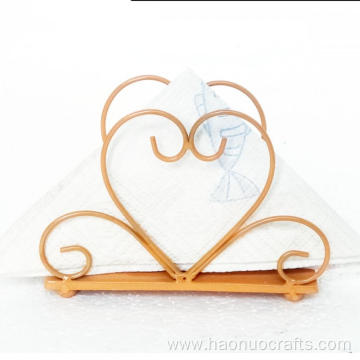 Modern simple heart-shaped paper towel holder